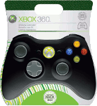 Черный беспроводной геймпад для Xbox 360